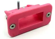 PINK 50 Amp Anderson Plug flush Mount Cover Bracket SB50 countersunk bolt holes