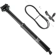 30.9mm/31.6mm Mountain Bike Seatpost with Adjustable Height Cable Control Hydraulic Seatpost Remote nal Inner Cable Routing ycle Seat Post Multicolor 31.6x345mm
