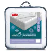 Tontine Comfortech Quilted Mattress Protector Waterproof 183x203cm King Bed