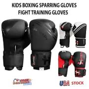 Kids Boxing Gloves UFC MMA Fighter Training Kids Gloves Sparring Focus Pads Gym
