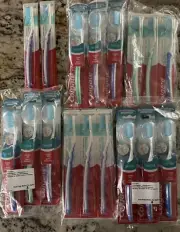 Colgate Toothbrushes EXTRA/ULTRA-soft Bristles. Pack Of 6
