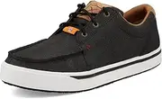 [Twisted X] Men’s Work Casual Shoe - Designed with Nano Composite, ecoTWX Upper, ecoTweed Lining, Rubber Outsole, and Elastic Gore Tongue Panel