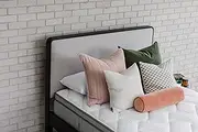 Sleepy's The Mattress Experts | Eriksen Rounded Bed Frame | Functional Design | Curved Design | Natural | King