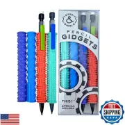 Gyre and Gimble Pencil Gidgets–Textured Silicone Pencil Sleeve for Serene and
