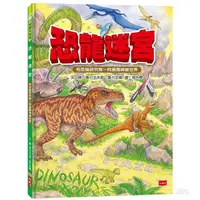 在飛比找蝦皮商城優惠-小天下 恐龍迷宮 / 遊戲書 / 解謎繪本 / 知識繪本