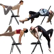 Yoga Auxiliary Chair Backless Relieve Neck and Back Pain Chair Foldable Balance Handstand Training Tool Alloy Steel