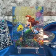 150-Piece Little Mermaid Moonlight Harmony Jigsaw Puzzle - Petit Paris Clear