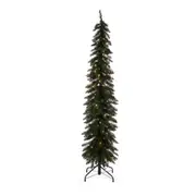 Scandinavian Fir Green Pre-Lit Christmas Tree