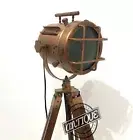 Christmas Unique Stylish Decor Classic Tripod Floor Lamp - Copper Brown Focus Ni
