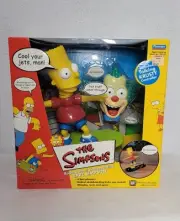 The Simpsons RC Remote Control Skateboarding Bart & Talking Krusty Controller