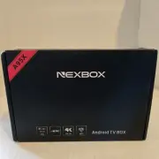 NEXBOX A95X TV BOX Wired Or WIFI Stream Android TV BOX 4k New Nos
