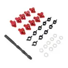 Horizontal Chicken Water Nipples Plastic Automatic Poultry Waterer Kit For AU