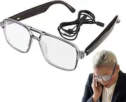 Smart Glasses for Men | Wireless Real-Time Translation Glasses,Stylish Multifunctional Eyewear with Long-Lasting Battery for Language Calling Reading Women