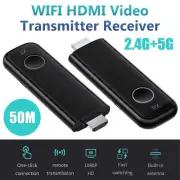5Ghz Wireless WiFi HDMI Extender Video Transmitter Receiver Dongle DVD PC To TV