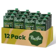 12 Pack Home Organic Unsalted Chicken Bone Broth, 32 oz Carton Food Grocery