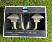 Drapery Curtain Holdbacks Tiebacks Set of 2 Target Home Decorative New