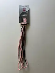 Sof Sole 45" Athletic Oval Light Pink and Black Shoe Laces