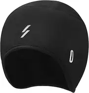[Generic] Sports Men Cycling Cap Windproof ycle Bike Helmet Liner with Ear Cover and Glasses Keeper Running Skiing Cycle Beanie Winter Cap Headwear