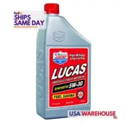 Lucas Oil 10049, Set of 6 Synthetic 5W30 Oil Case 6X1 Quart Dexos Performance Pa