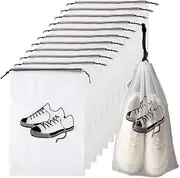 [scondou] 15Pcs Travel Shoe Bag Storage Bags,Travel Accessories,Shoes Organizers Storage,Waterproof and Dust-Proof Shoe Protective Cover,Washable and Reusable