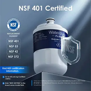 [2入裝] Waterdrop Plus WDP-F14 冰箱濾芯 NSF認證濾心 相容 Maytag UKF7003 EDR7D2