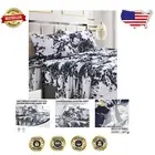 Floral Print Twin Bed Sheet Set - 3-Piece Cotton Sateen with Extra Deep Pockets