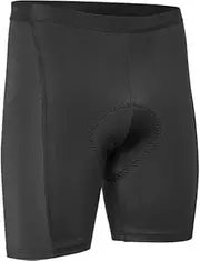 [GripGrab] Ride Padded Cycling Underwear Men's Short Summer Cycling Shorts Padded Cycling Underwear Men, Black