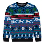 { POISON } RIPNDIP JOLLY HOLIDAY KNIT SWEATER 中指貓醜毛衣耶誕限定針織衫