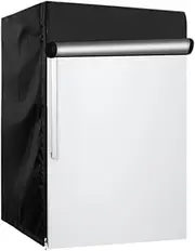 Fridge Dust Cover - Zip Waterproof Freezer Protection | Upright Fridge Protection Cover with Handle, Durable Fridge Accessories for Home, Kitchen, Dust, Dirt and Bes