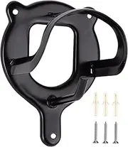 Iron Bridle Rack Hooks, Horse Halter Wall Mount Holder, Tack Storage Hackamore Hanger | Portable Harness Hook Set with Screws for Stable, Shed, Porch or Utility Space 4.72x3.66x2.89 inches