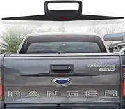 Tailgate Handle Cover Surround Trim for Ford Ranger PX 2011-2022 MK1 MK2 MK3, Car Rear Trunk Door Handle Scratch Protector Guard Exterior Pick Up Accessories, Matte Black ABS