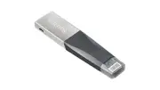 SanDisk iXpand Mini Flash Drive 32GB - Black (sdix40n032ggn6nn)