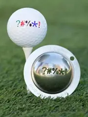 Tin Cup Out of Bounds Golf Ball Custom Marker Alignment Tool