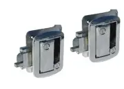 2 Pack RV/Camper/Trailer Global Exterior Entry Door Lock CHROME