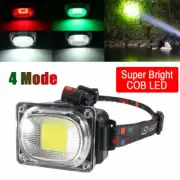 150000LM COB LED Headlamp Rechargeable Head Light Flashlight Torch Lamp Camping
