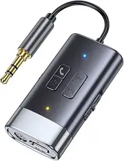Snblzhef G76 Car Mobile Phone Home Bluetooth Hands-Free Call Audio Receiver Transmitter Stereo Card MP3 Player