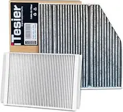 cabin air filter kit fits Mercedes 2015-2023 GLC300 E300 C300 E350 GLC350e C400 E400, C43/C63/E43/E53/E63/GLC43/GLC63 AMG, Replace OEM 2058350147&1668300218