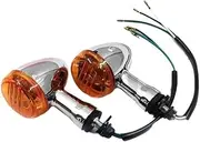 Motorbike For S&uzuki For B&oulevard M109R VRZ1800 2006-2013 Motorcycle 3 Wires Rear Amber Turn Signal Indicator Light Lamp Turning Indicators
