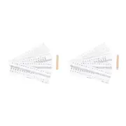 2 Sets Piano Decals Beginners Note Keyboard Sticker Piano Keyboard Learning Aid