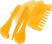 Facial Massage Set Scalp Massage Tool Scraper Tool Comb Acupoint Pen Muscle Scraping Stick for Relaxation