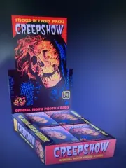 FRIGHT RAGS CREEPSHOW TRADING CARDS WAX BOX SEALED HALLOWEEN FAST SHIPPING!!!!!!
