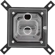 CPU Water Block,Computer Cooler Accessory Micro Waterway,Universal Mini Computer CPU Cooling Water Block for Intel‑115X / 2011/2066 Series