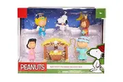 Peanuts Christmas Nativity Figure Set, 8-inch Collectible Figures, Decorations and Toys, Kids Toys for Ages 3 Up by Just Play