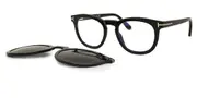 Tom Ford FT5993-B Blue-Light Block with Clip-On 001 Men Eyeglasses