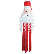 Santa 3D Windsock Christmas Holiday Themed Windsock