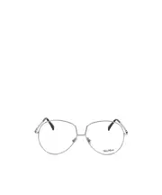 Max Mara Aviator Frame Glasses 57 White