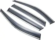 FUWKAIZS Compatible for Renault Koleos I Samsung QM5 2007-2016 Car Accessories Car Side Windows Wind Deflectors Windshield Tinted Sun Visors