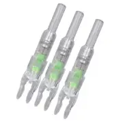 3PCS Lighted Nocks For Arrows Automatic Lighting 6.2mm Internal Diameter Ar MN