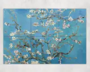 Almond blossom vincent van gogh ceramic tile mural backsplash