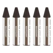 Wood Filler Stick, 5 Pcs Wax Sticks Wood Touch Up Markers, Mahogany